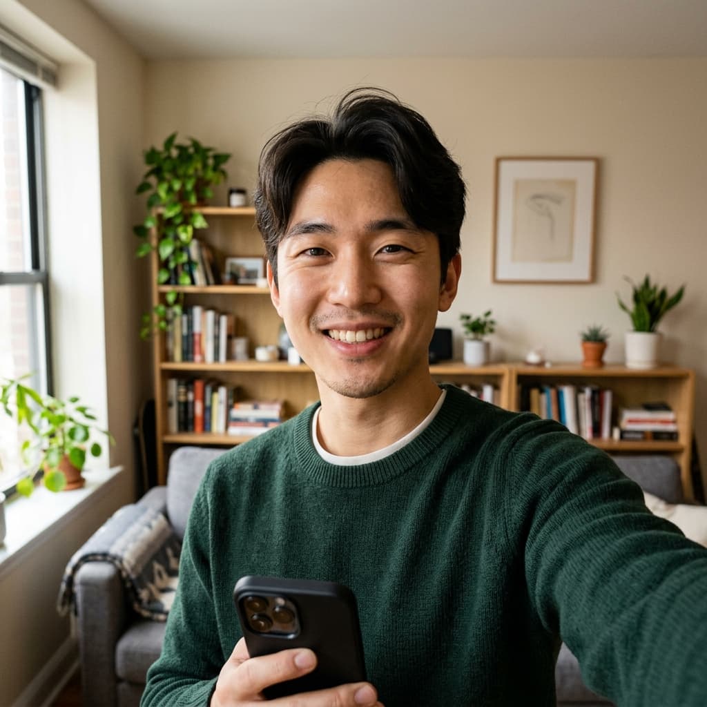 원본 셀카 사진